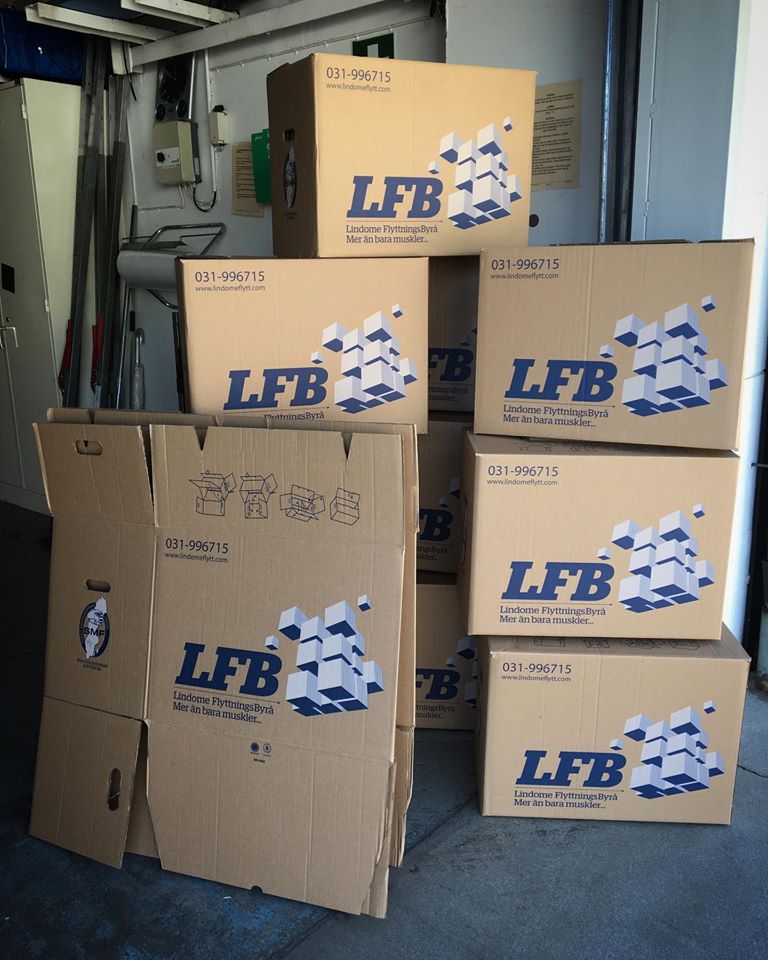 Material - LFB AB's certifikat