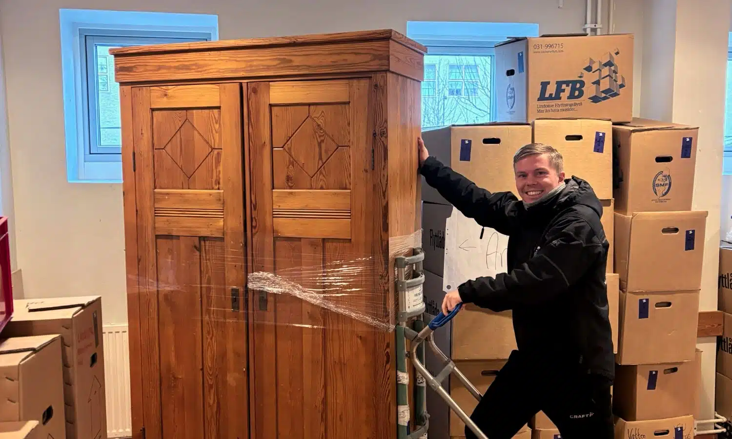 Guide till hur man flyttar tunga möbler